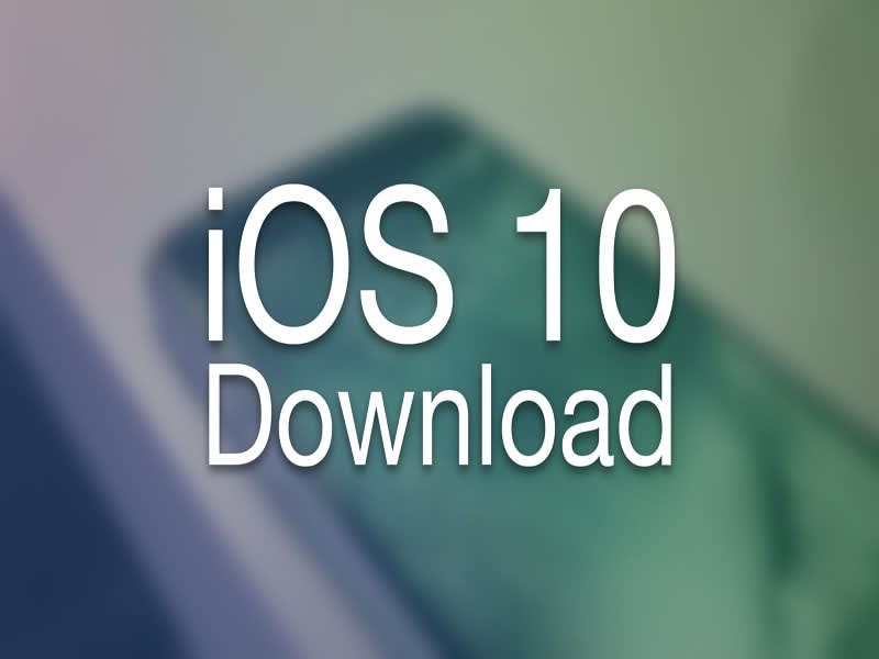 Download iOS 10
